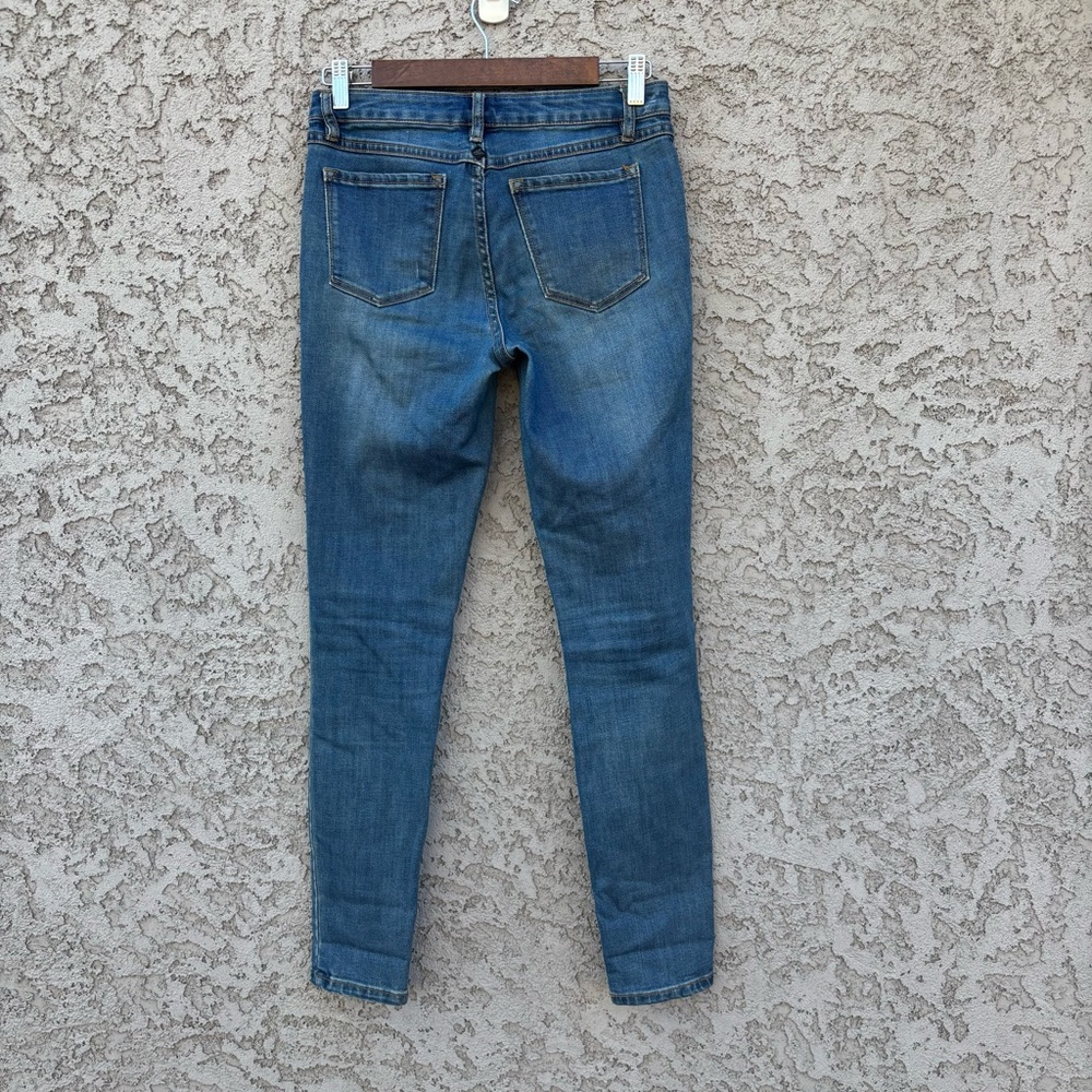 Prana Blue Skinny Jeans with Tapered Leg - Picture 5 of 7